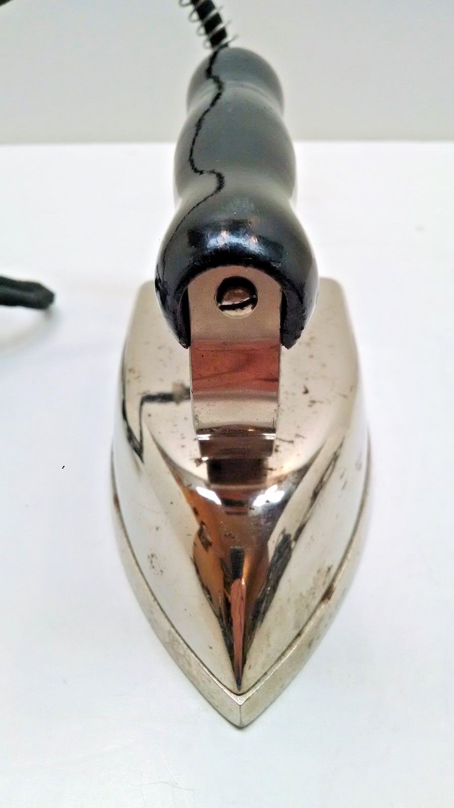 Vintage Sunbeam Iron Chicago Flexible Shaft T1 With Cord Tested and Works