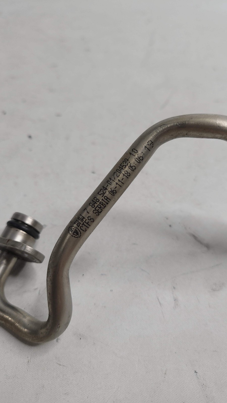 0 Bmw M4 3.0L - Turbo OIL HOSE / LINE (Inlet) 7848524 image 5