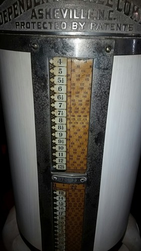 Vintage Independent Scale Company Ashville NC Scale