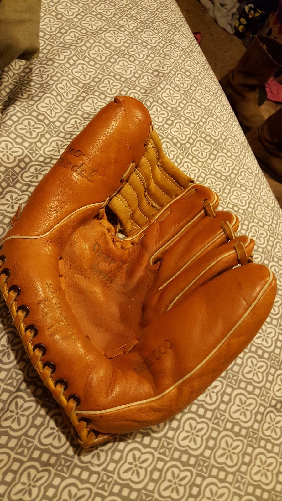 Vintage Sierra MacBros JAPAN Pro Model Baseball Glove NO.2000