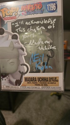 Funko Pop! Vinyl: Naruto Shippuden Madara Uchiha #1196 Signed By Neil Kaplan JSA