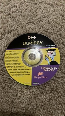 C++ for Dummies CD-ROM Stephen Randy Davis 4th Edition Software R1141