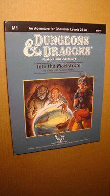 MODULE M1 - INTO THE MAELSTROM *NEW NM/MT 9.8 NEW MINT* DUNGEONS DRAGONS