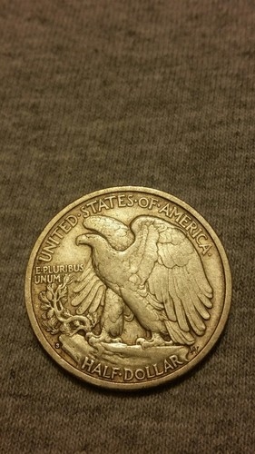 1937-S 50C Walking Liberty Half Dollar