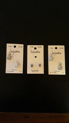 Vintage la petite- 6 Buttons  New on Cards