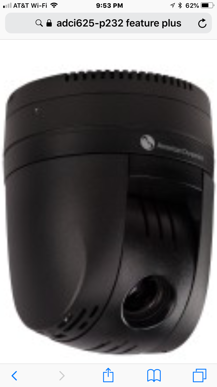 NEW AMERICAN DYNAMICS HIGH-SPEED ADCI625-P232 1080P HD D/N PTZ IP CAMERA $3425