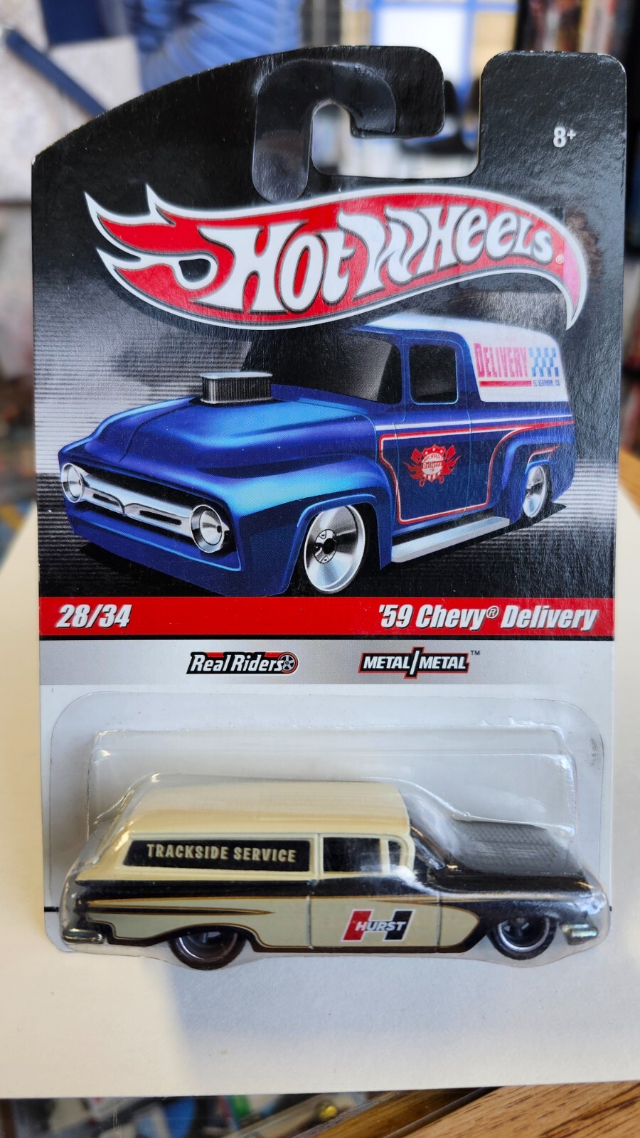 2010 Hot Wheels Slick Rides 28/34 '59 Chevy Delivery W/ RR