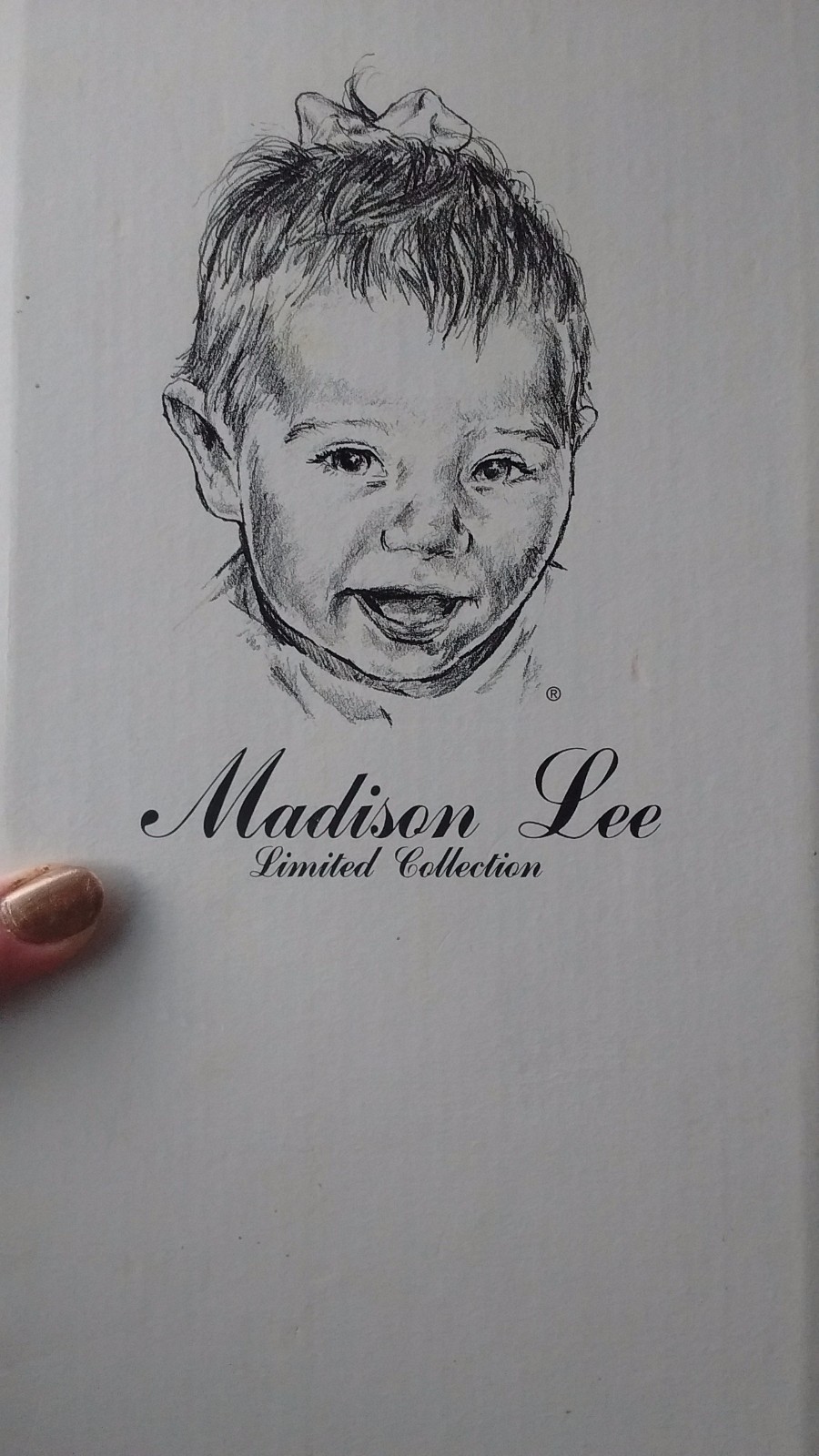 Madison Lee Limited Edition Porcelain Doll With Certificate of Authenticity