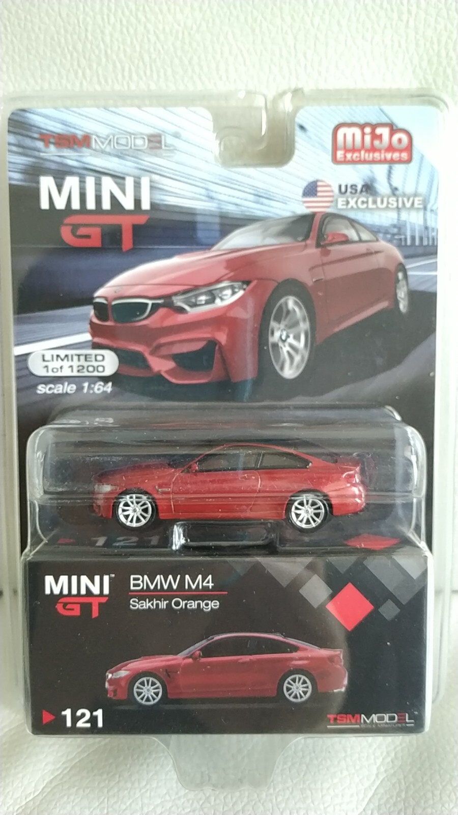 MINI GT BMW M4 Sakhir Orange 1/64 2個セット Preorder) Mini GT 1:64 BMW M4 Competition (G82) Sakhir