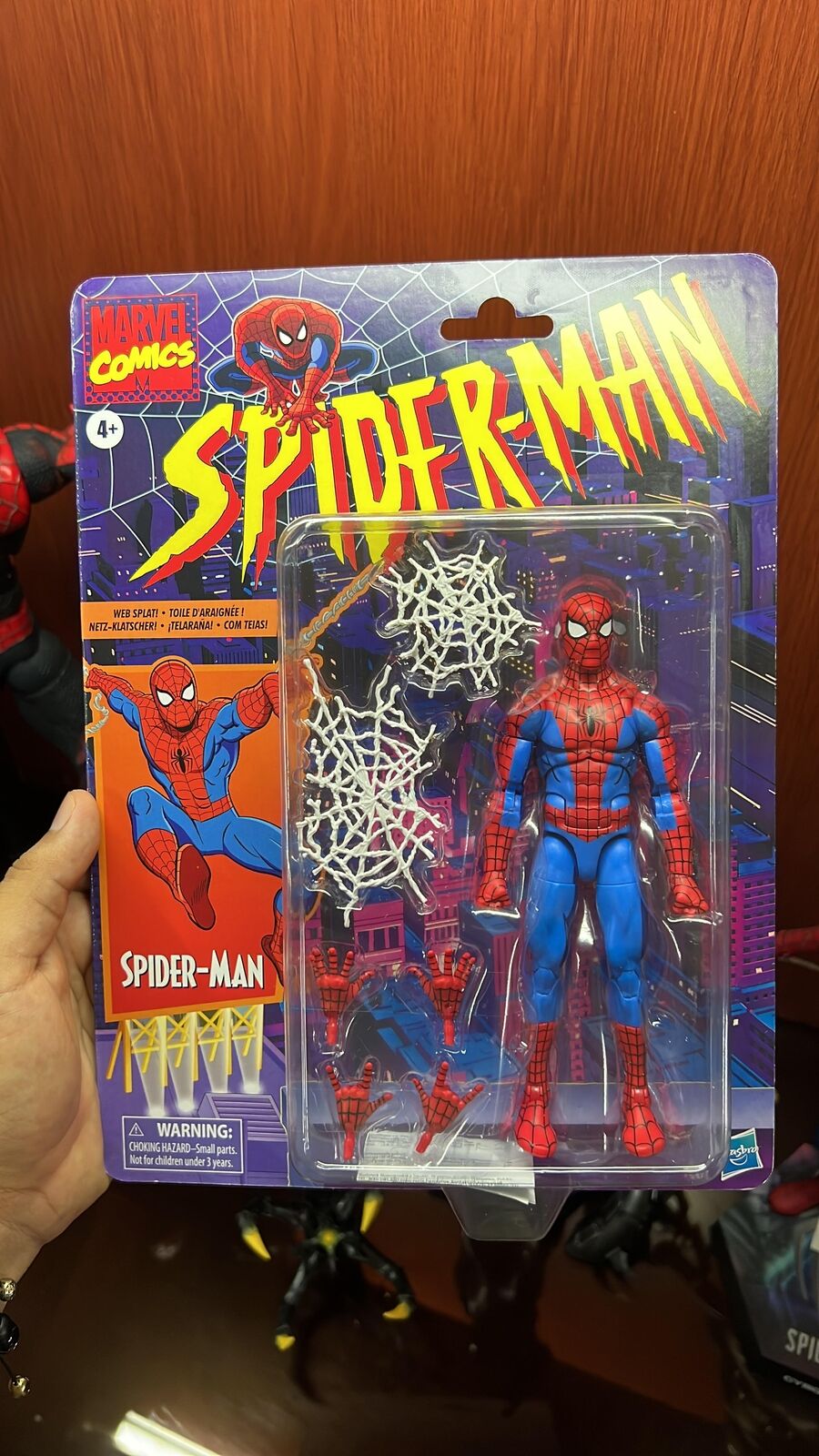 Marvel Legends Retro Spider-Man Wave - Cel-Shaded Spider-Man Marvel Legends Retro Spider-Man Wave - Cel-Shaded Spider-Man