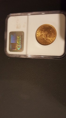 1901 10 gold coin ms61