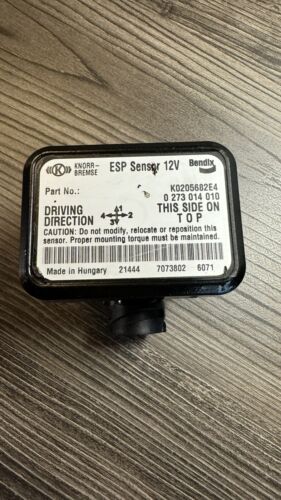 Kenworth T680 Bendix ESP Sensor K0205682E4 2023 OEM YAW RATE Kenworth T680 Bendix ESP Sensor K0205682E4 2023 OEM YAW RATE