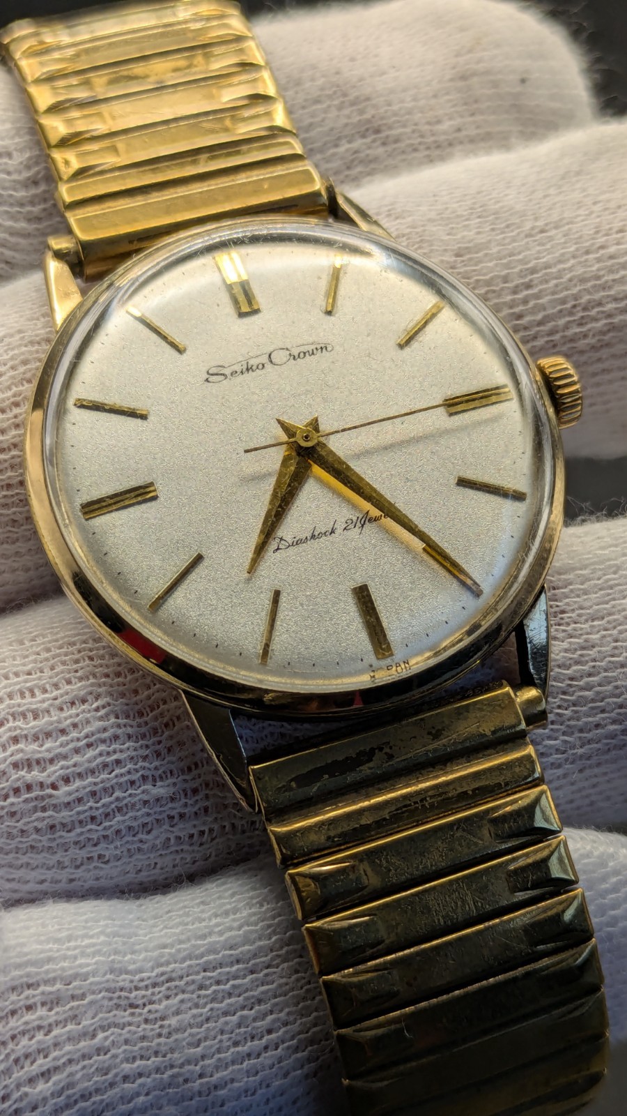 530-6 SEIKO CROWN セイコー クラウン J15003E メンズ腕時計 手巻き