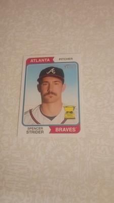 SPENCER STRIDER 2023 Topps Heritage Baseball Gold Cup All-Star Rookie #225