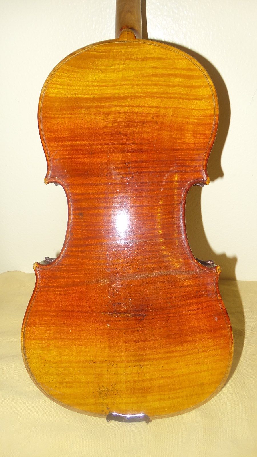 Gorgeous Antique Vintage Violin, German Made, Great Figured Maple