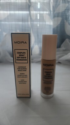 Moira Complete Wear Soft Matte Liquid Foundation 500 N Medium Neutral