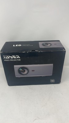 YABER Portable Projector with 5500LUX 60,000 HRS LED Lamp Life, Full HD -new