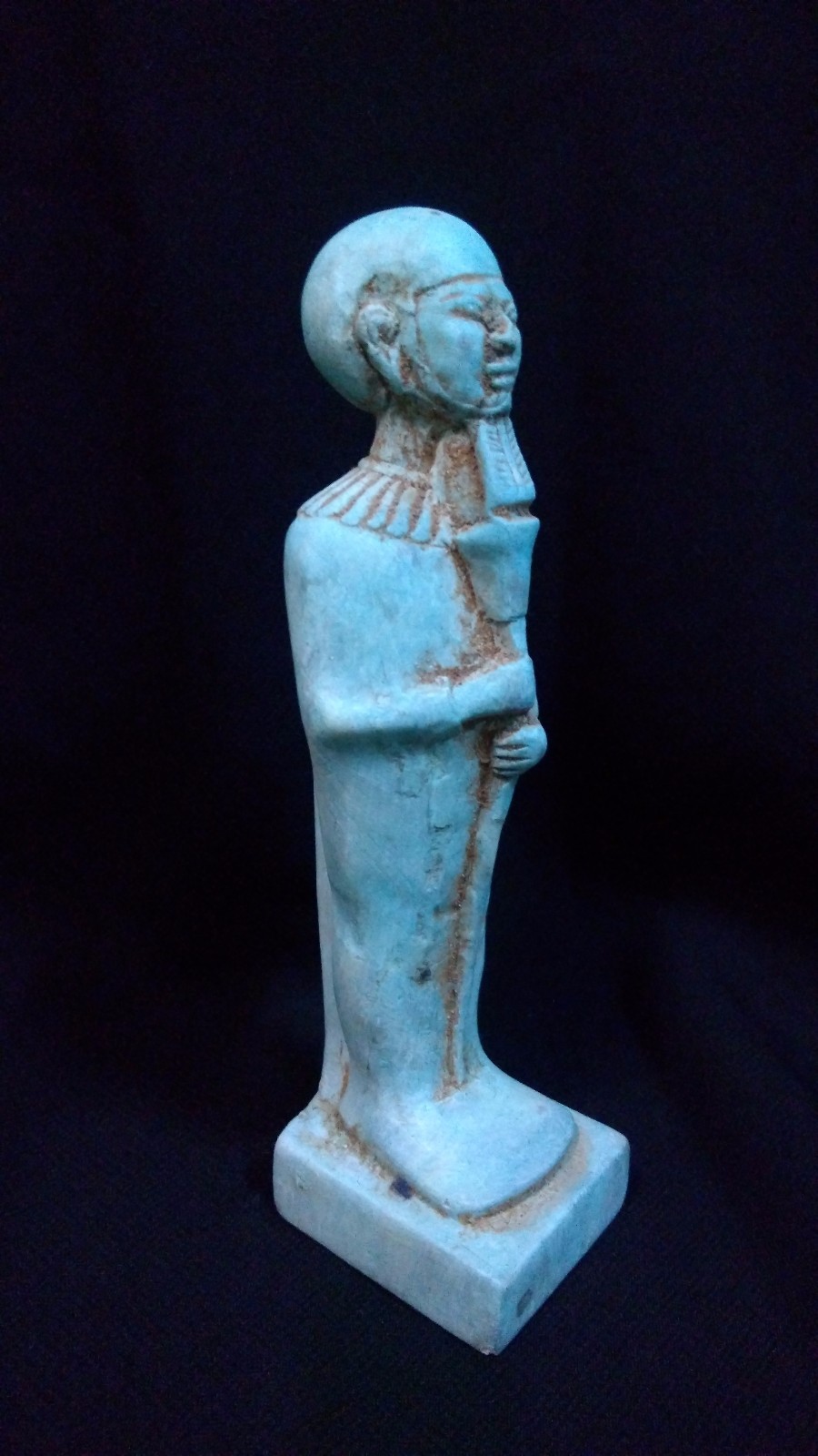 ancient egyptian statue of god ptah (4th to 3rd century bc)
