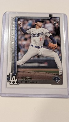 2025 Topps Series 2 Roki Sasaki Rookie RC #558 LA Dodgers | eBay