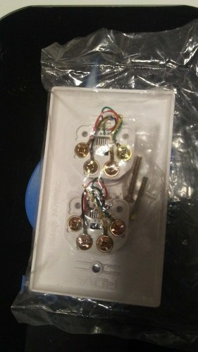 Wall Mount Double Phone Jack ***NEW***