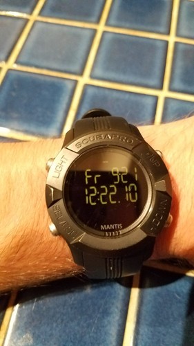 Scubapro Mantis 1.0 Black 05.062.200 Diving Computer