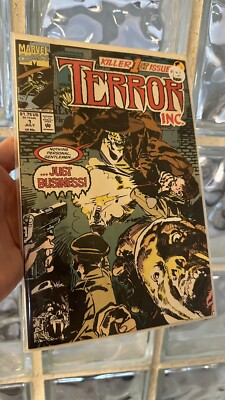 Terror Inc. #1 KEY 1st Solo Title 1st Appearance Of Rakreb Marvel 1992 NM