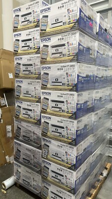 Epson EcoTank ET-2850 White Wireless Color All-in-One Printer 