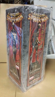 SPIDER-MAN BLACK SYMBIOTE FAUX BRONZE STATUE BOWEN DESIGNS, SCULPTED RANDY BOWEN