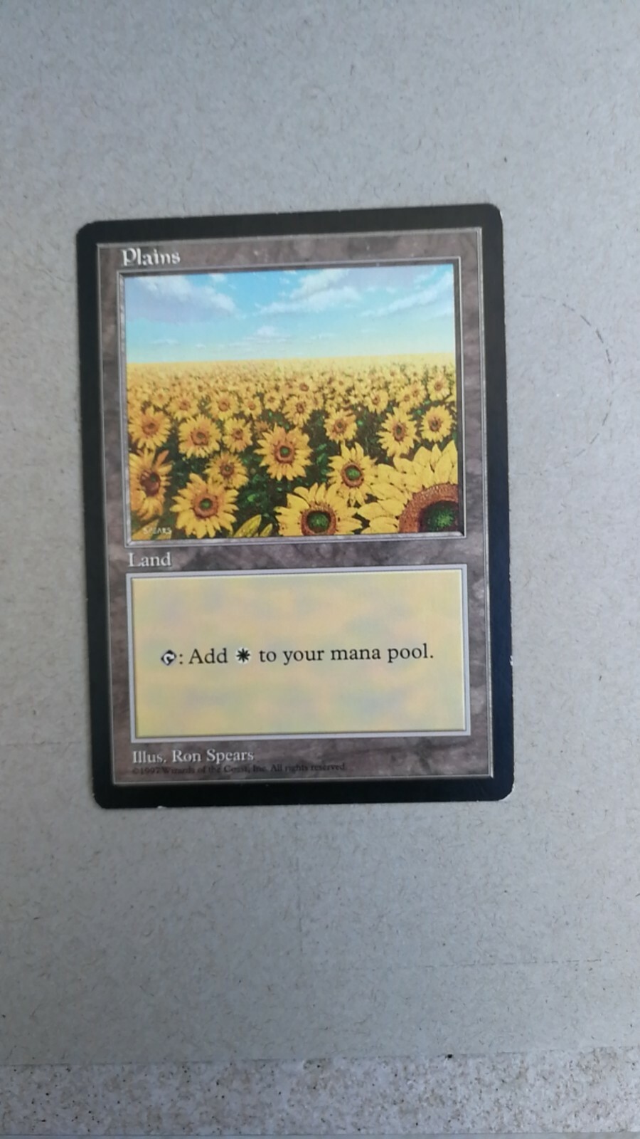 m2763 APAC1 平地 Plains Illus.Ron Spears plains artist: