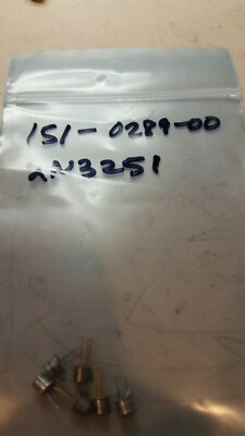 Six Tektronix 151-0289-00 (2N3251) PNP Transistor