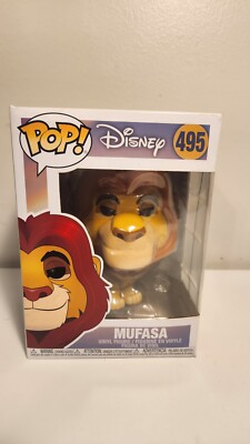 Funko Pop Disney The Lions King 495 Mufasa Flocked Target Exclusive