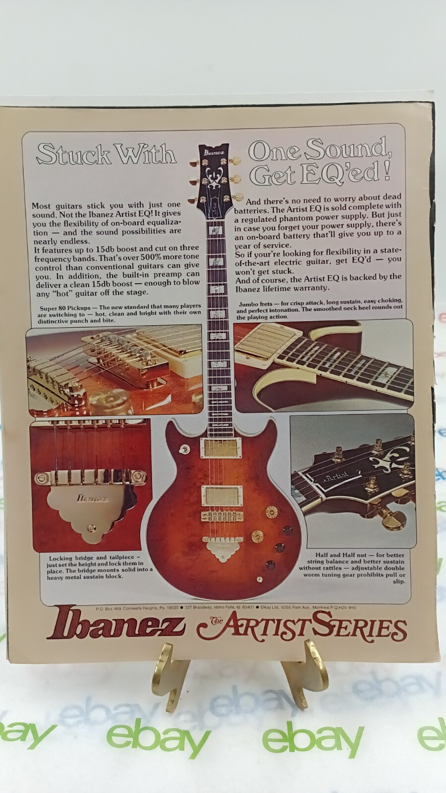ヴィンテージ・エレキギター　Ibanez Artist ヴィンテージ・エレキギター Ibanez Artist Ibanez Artist for