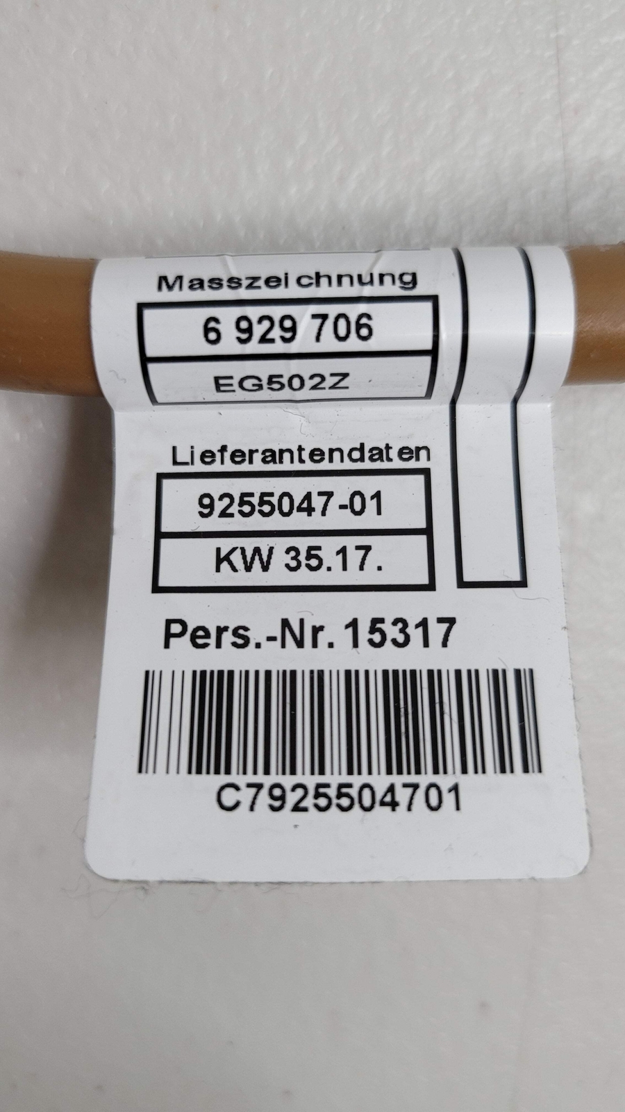0 Bmw M3 F80 Negative Battery Cable 61129255047 9255047 image 3