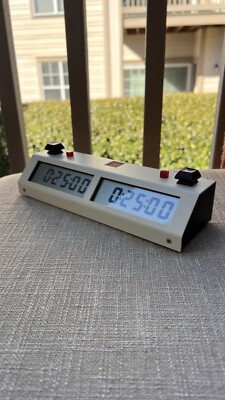 Rare SamTimer Digital Game Clock For Scrabble, Chess & More Chronos Style