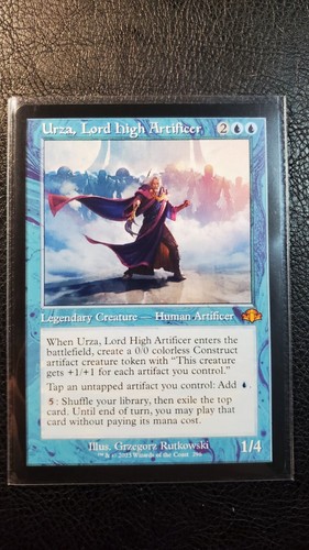 Urza , Lord High Artificer Retro Frame 296 M PF MTG Urza , Lord High Artificer Retro Frame 296 M PF MTG