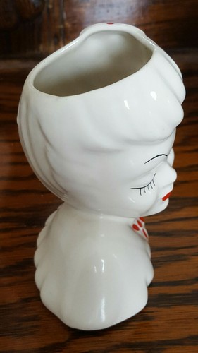 Vintage Lady Head Vase