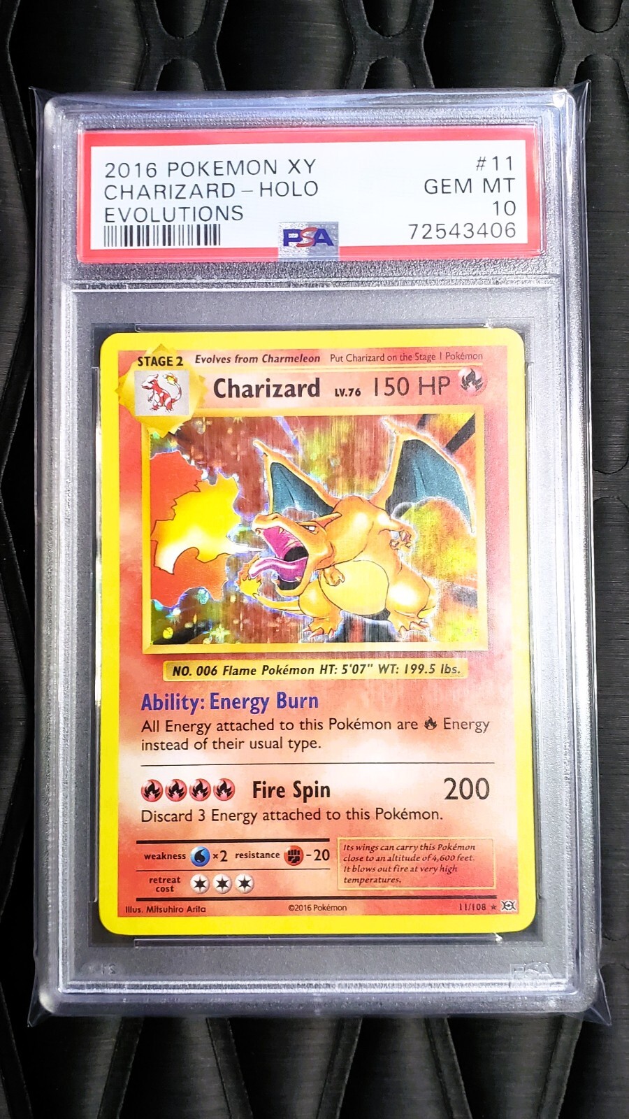 2016 Pokemon XY Evolutions Charizard Holo 11/108 PSA 10 | eBay 2016 Pokemon XY Evolutions Charizard Holo 11/108 PSA 10 | eBay