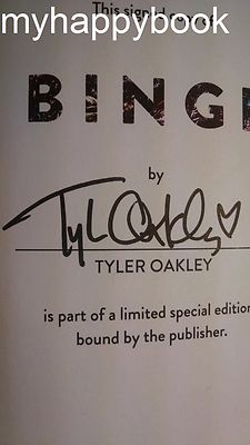 SIGNED Binge by Tyler Oakley, Hardcover, new, autographed