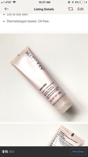 MARY KAY TIMEWISE MOISTURE RENEWAL GEL MASK dry to oily skin