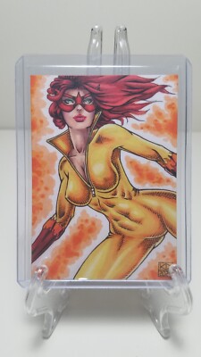 ACEO Original Art Sketch Card w/ Signed COA Sexy Pinup An Amazing Hot Friend