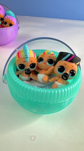L.O.L. Surprise! LOL Baby Bundle Surprise - 80’s Triplets - MGA