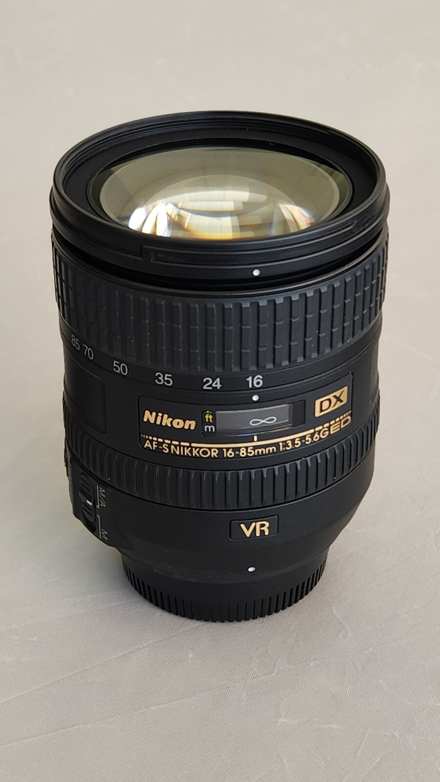 ニコンNiknon AF-S NIKKOR 16-85mm ED VR 美品 Nikon AF-S DX NIKKOR 16-85mm f/3.5-5.6G ED VR Lens 2178 B&H