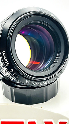 SMC Pentax-A lens 50mm, f1.4 - Read