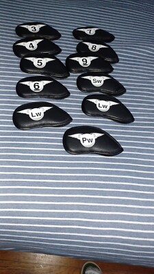 Foyu Gold Iron Head Covers 12 Piece Set