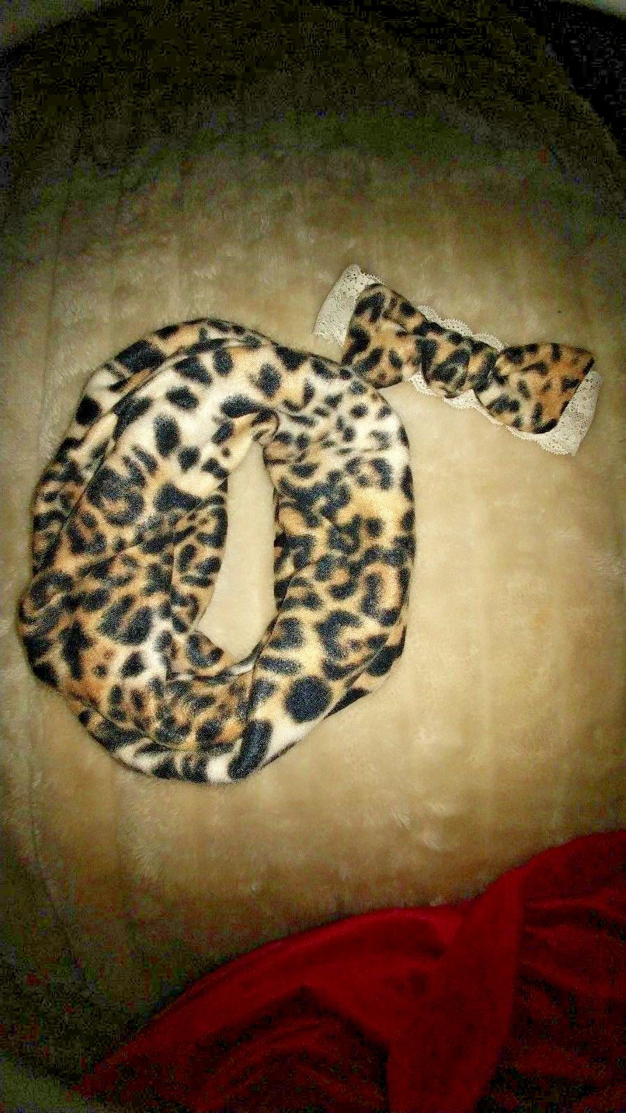 Baby TODDLER childs kids infinity scarf with free matching headband