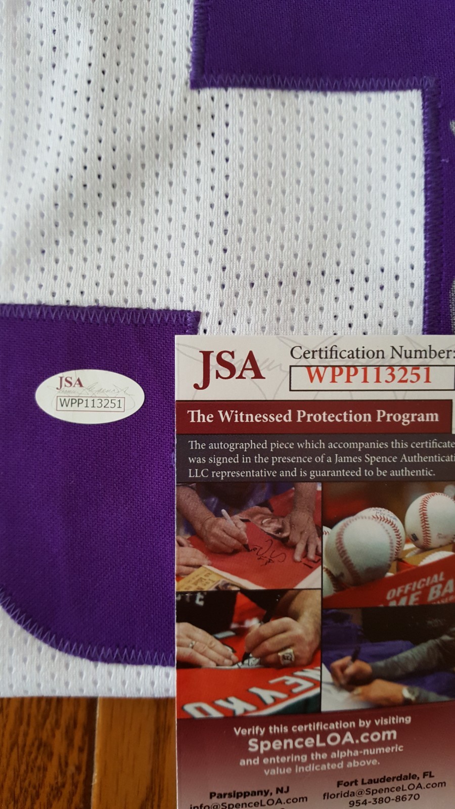 Dalvin Cook Autographed Signed Minnesota Vikings Jersey JSA COA