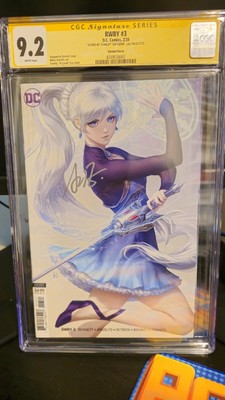 RWBY #3 - CGC 9.2 - Signed Artgerm