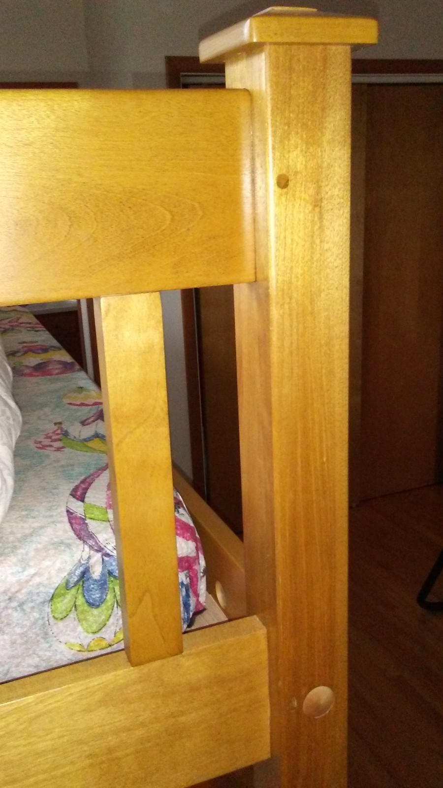 Bunk beds, hancrafted solid Birch, Quality construction