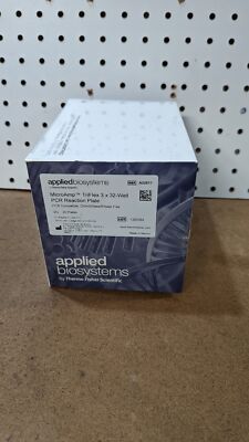 Applied Biosystems MicroAmp TriFlex 3x32 Well PCR Reaction Plates Box of 20
