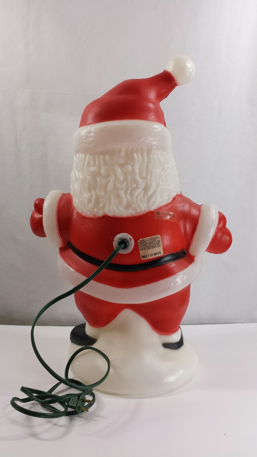 Santa Blow Mold Vintage Outdoor Christmas Yard Decor